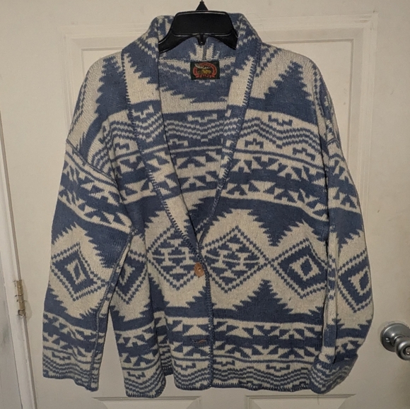 The Fine Alps Sweaters - Vintage Alps Fine Womens Apparel Sweater 100% Wool Womens Size Medium Fair Isle